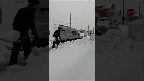 Snowstorm Kenan Dumping Snow on New Jersey!