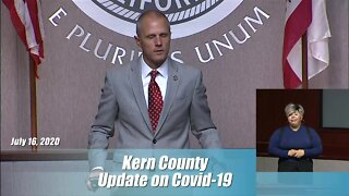 Kern County Health Department Coronavirus Update: July 16, 2020