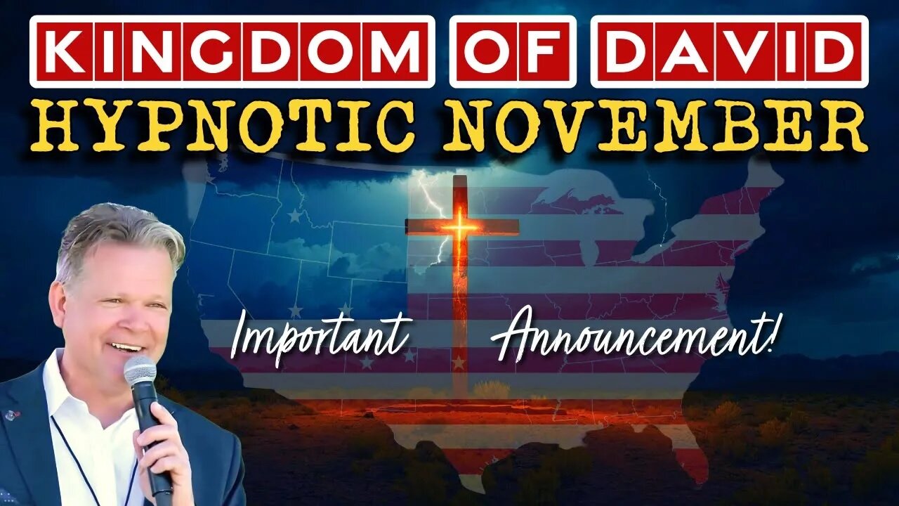 Bo Polny - Important 'Hypnotic November' Announcement!