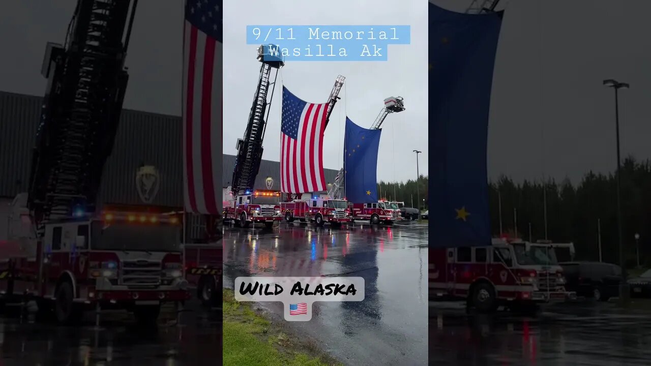 🇺🇸9/11 Memorial Wasilla Ak #shorts #trending