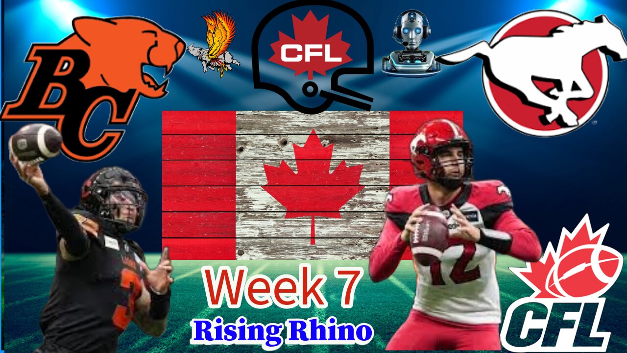 B.C. Lions vs Calgary Stampeders | CFL Week 7 Battle: Watch Party and Play by Play