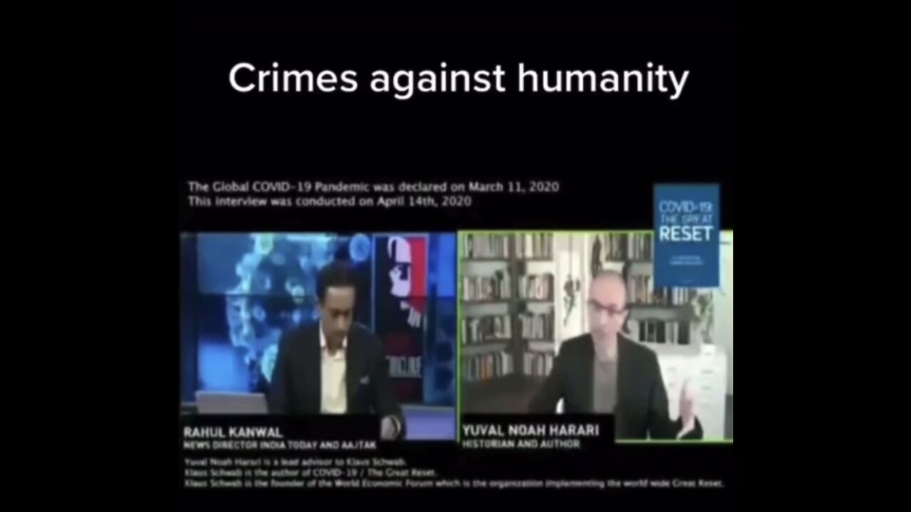 LISTEN TO THIS NAZI ZIONIST BASTARD - YUVAL NOAH NARARI