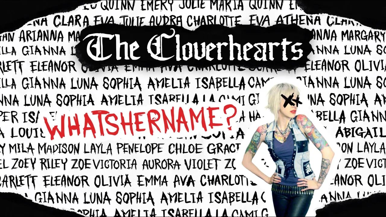 The Cloverhearts - Whatshername? (Official Lyric Video)