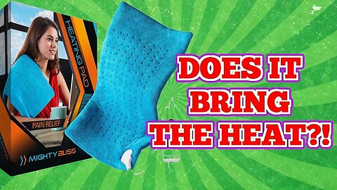 How Hot Does This Mighty Bliss Heating Pad REALLY Get?