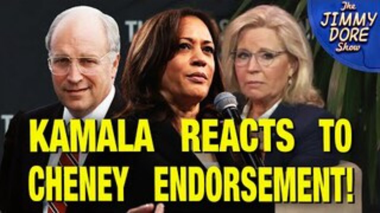 Kamala’s Mind Blowing Reaction To Dick & Liz Cheney’s Endorsement! w/ Ryan Dawson