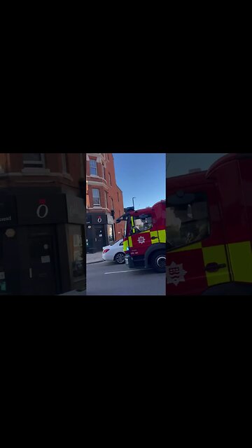 LONDON FIRST RESPONDERS ON THE MOVE #firefighter #firefighters #britishfiremen