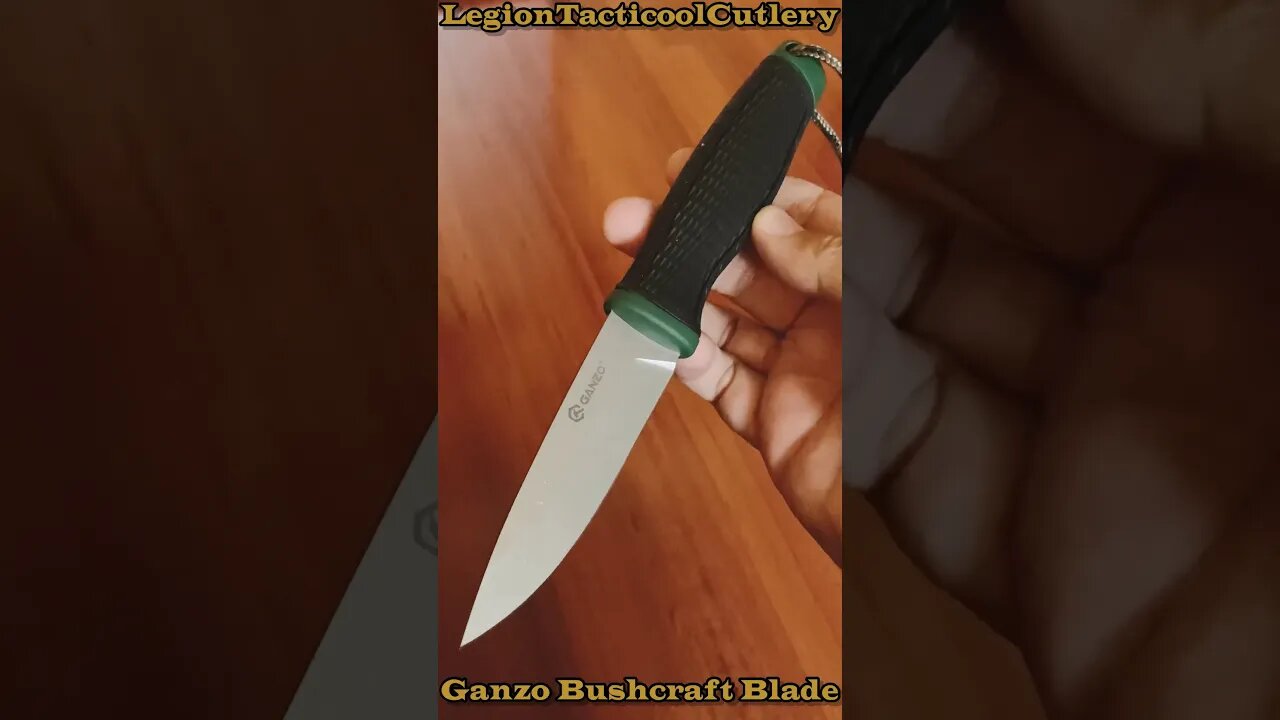 Ganzo bushcraft blade! #ganzo