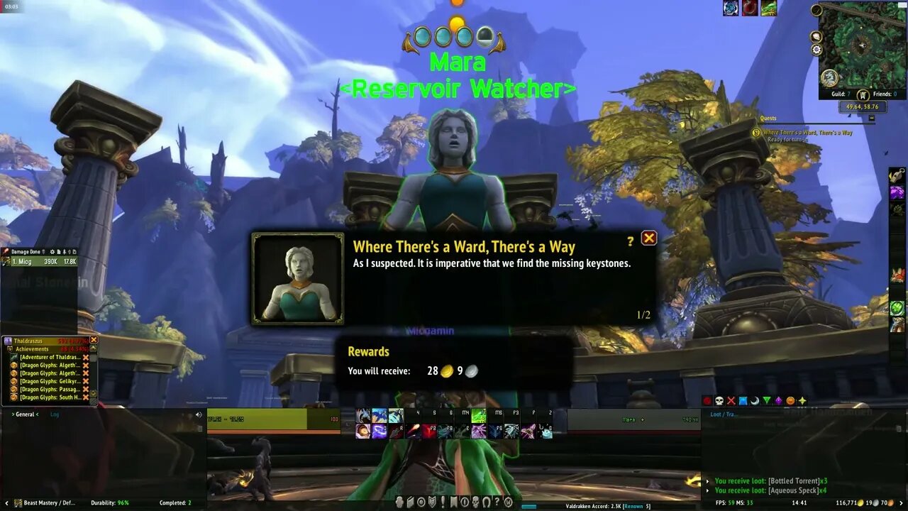 World of Warcraft Dragonflight Where There's a Ward, There's a Way