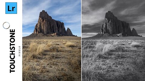 Lightroom Tutorial - One Photo Two Edits - Color vs Black and White