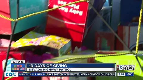 Caravan brings toys to the Las Vegas Rescue Mission | 13 Days of Giving