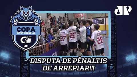 E A BASE VEM COMO!? Confira uma decisão por PÊNALTIS de uma COPA INTERCOLEGIAL