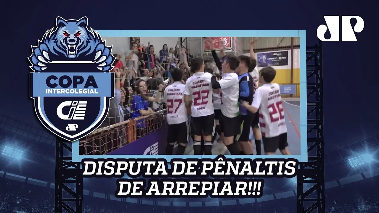 E A BASE VEM COMO!? Confira uma decisão por PÊNALTIS de uma COPA INTERCOLEGIAL