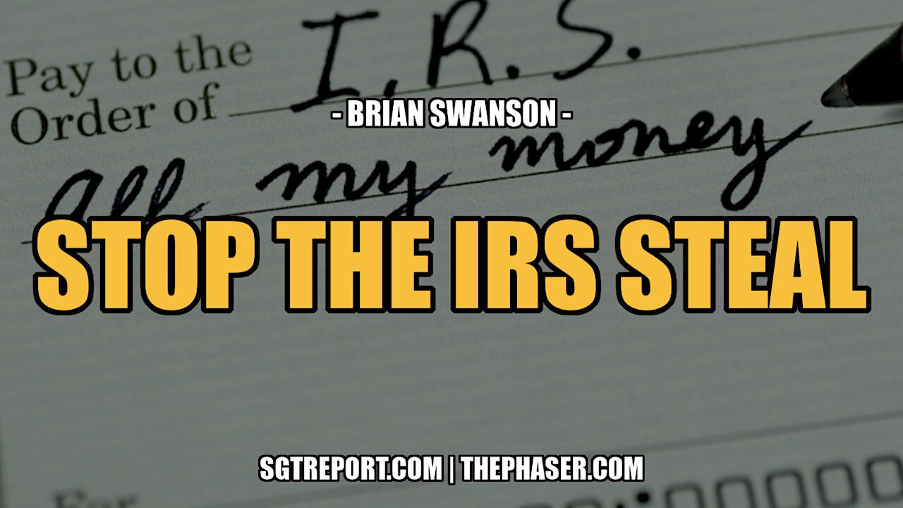 STOP PAYING "INCOME" TAX ON YOUR "CAPITAL" -- BRIAN SWANSON