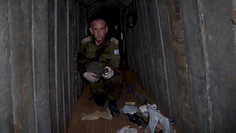 Video Shows Tunnel Where Six Hostages Were Imprisoned And Murdered