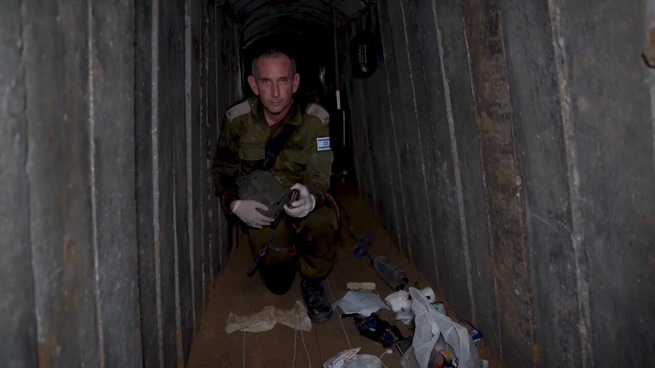Video Shows Tunnel Where Six Hostages Were Imprisoned And Murdered