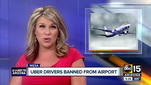 Uber drivers to be cited for trespassing at Phoenix-Mesa Gateway Airport