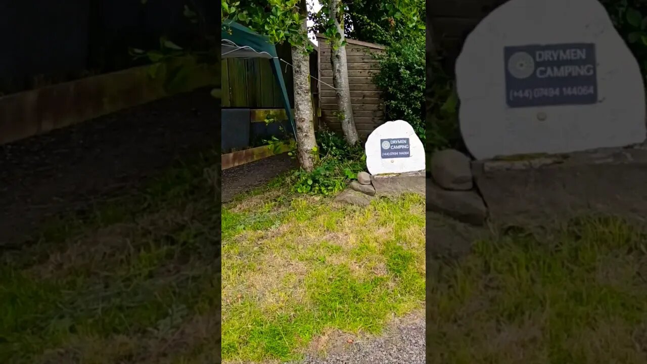 Drymen Campsite on the West Highland Way Scotland