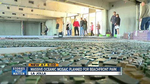 2,400 square foot mosaic planned for La Jolla Shores