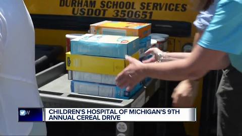 Children's Hospital of Michigan's 9th Annual Cereal Drive