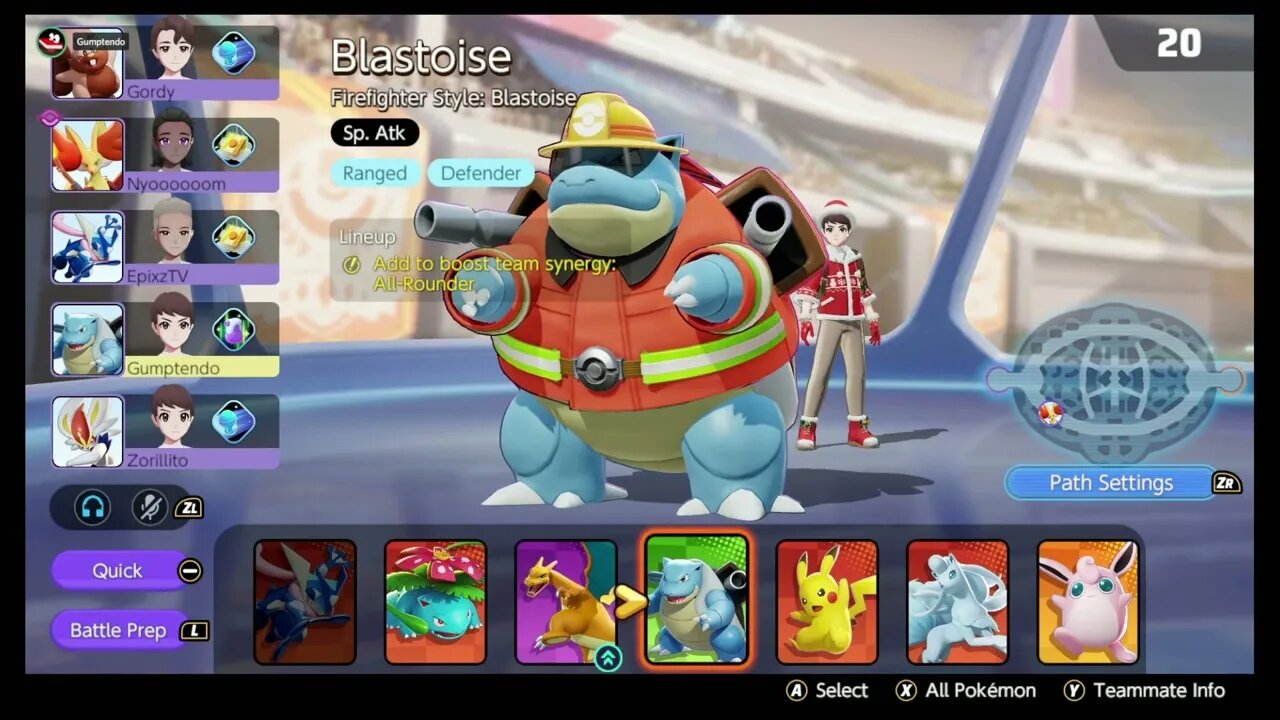 Pokemon Unite - Being annoying with Blastoise 101 (#109)