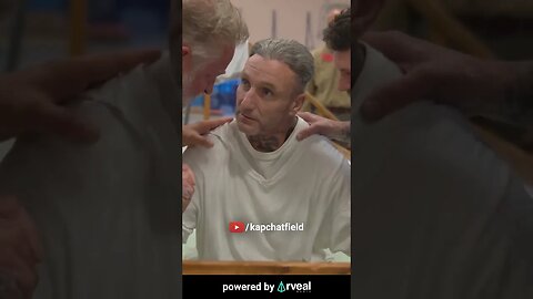 Convict gets baptized... IN PRISON! 🤯😭 #jesus #christianity #god #spirituality #christianshorts