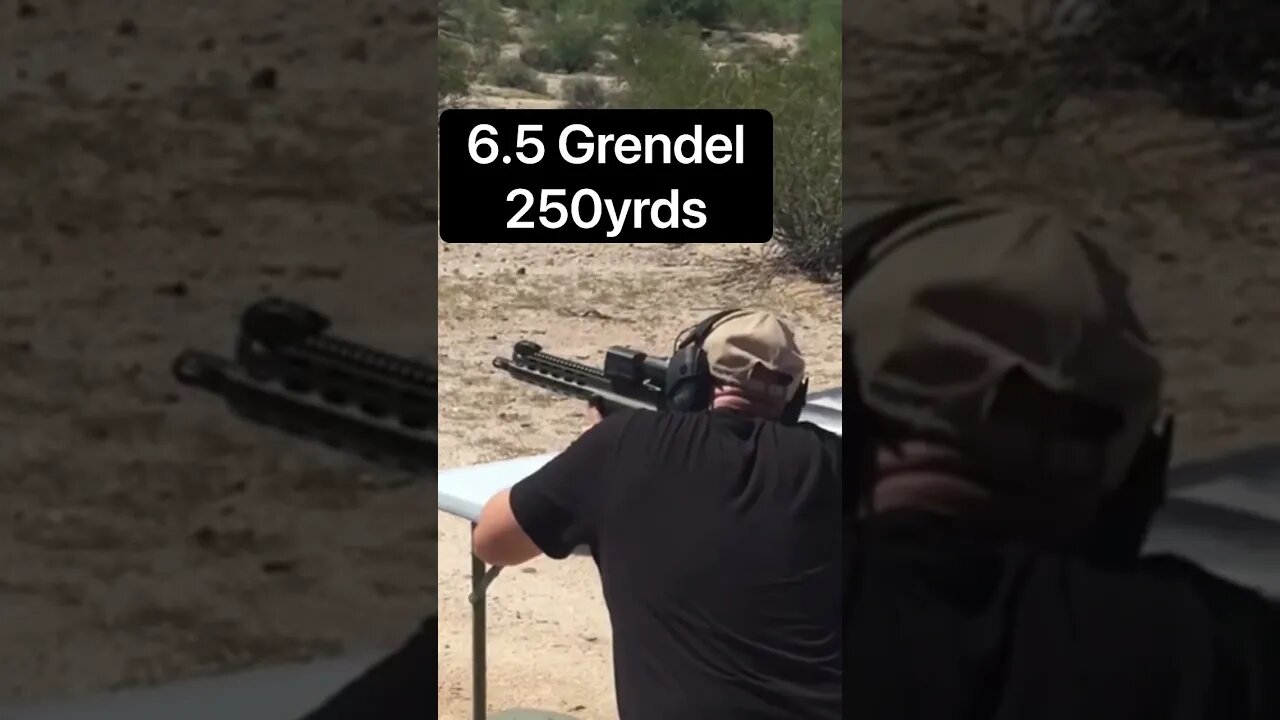 6.5 Grendel XCRL 250yrds