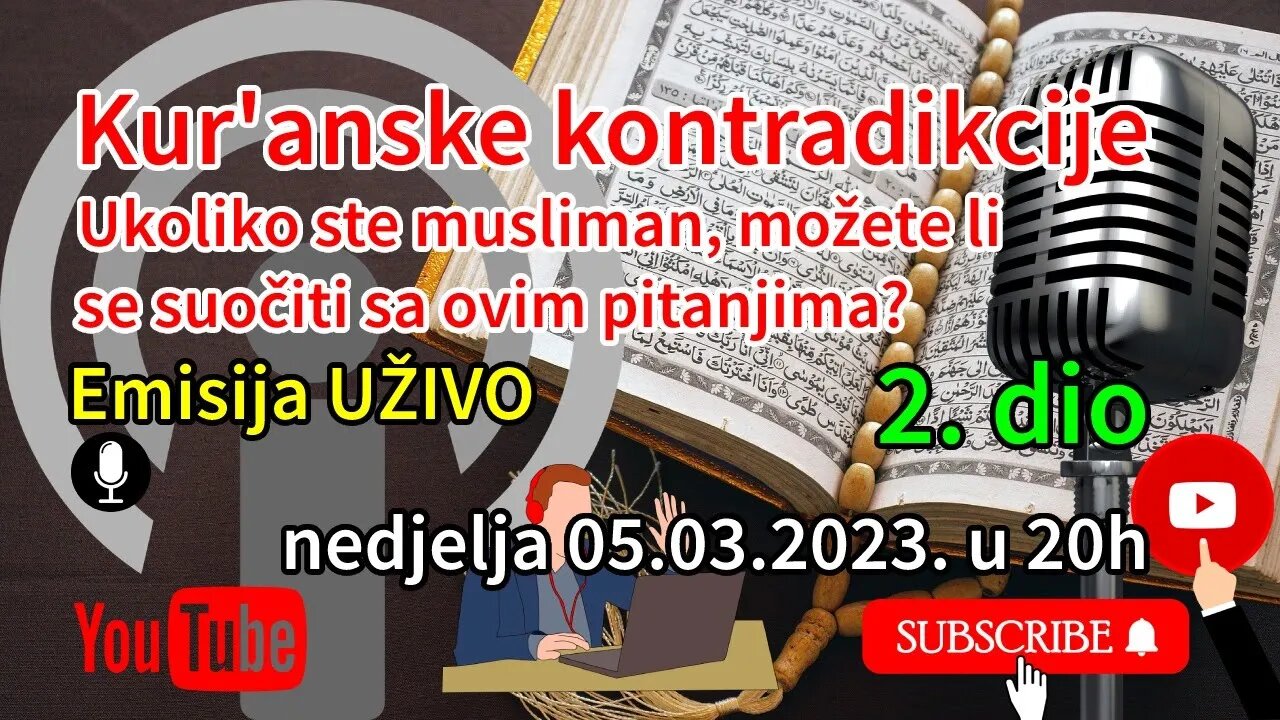 Kur'anske kontradikcije 2. dio | Pax Vobiscum