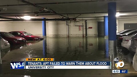 UTC tenants: Cars flooded after managers failed to warn them