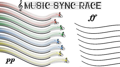 Line Rider Race - Who will survive?