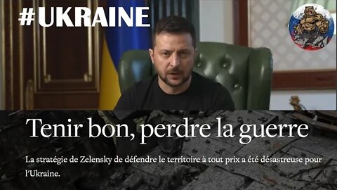 La stratégie de Zelensky de défendre le territoire à tout prix a été désastreuse pour l'#Ukraine.