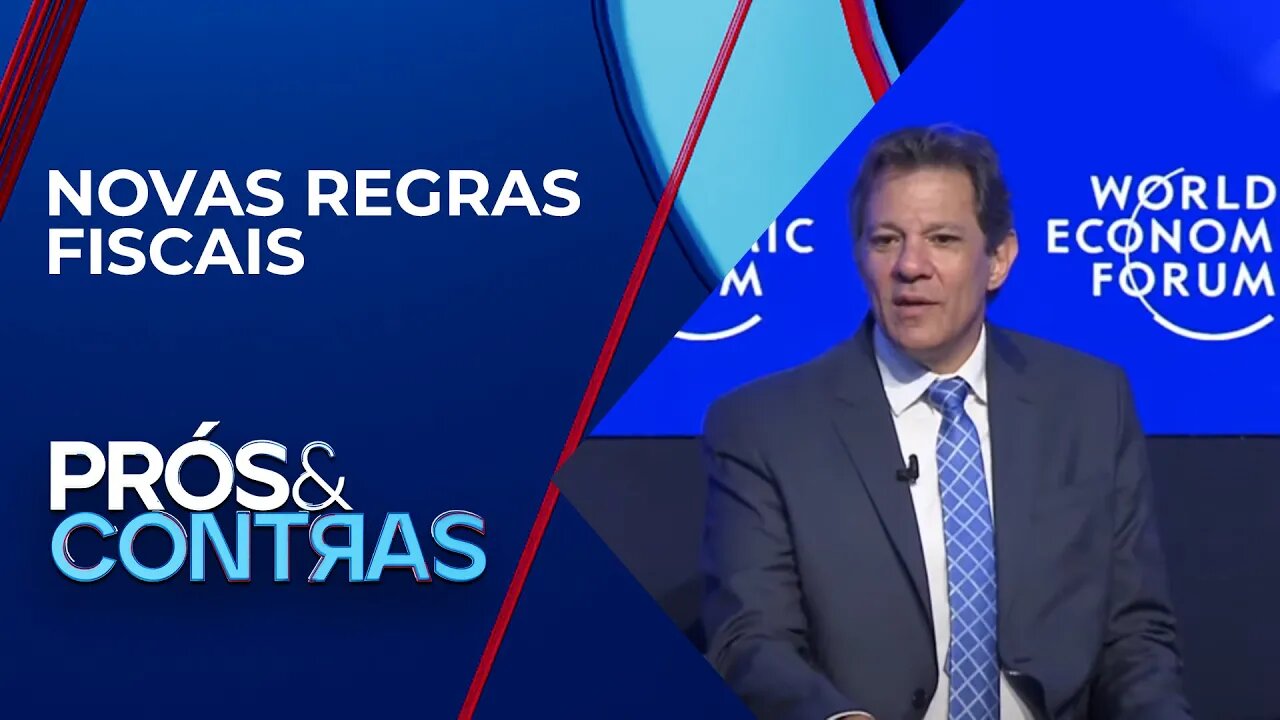 Em Davos, Haddad sinaliza reforma tributária | PRÓS E CONTRAS