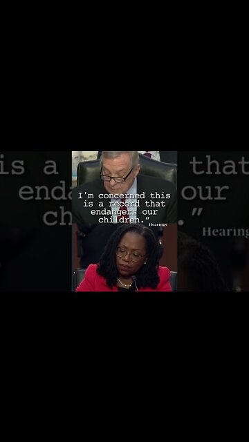 Judge Ketanji Brown Jackson gets us closer to Normalizing and Legalizing Pedophilia #shorts
