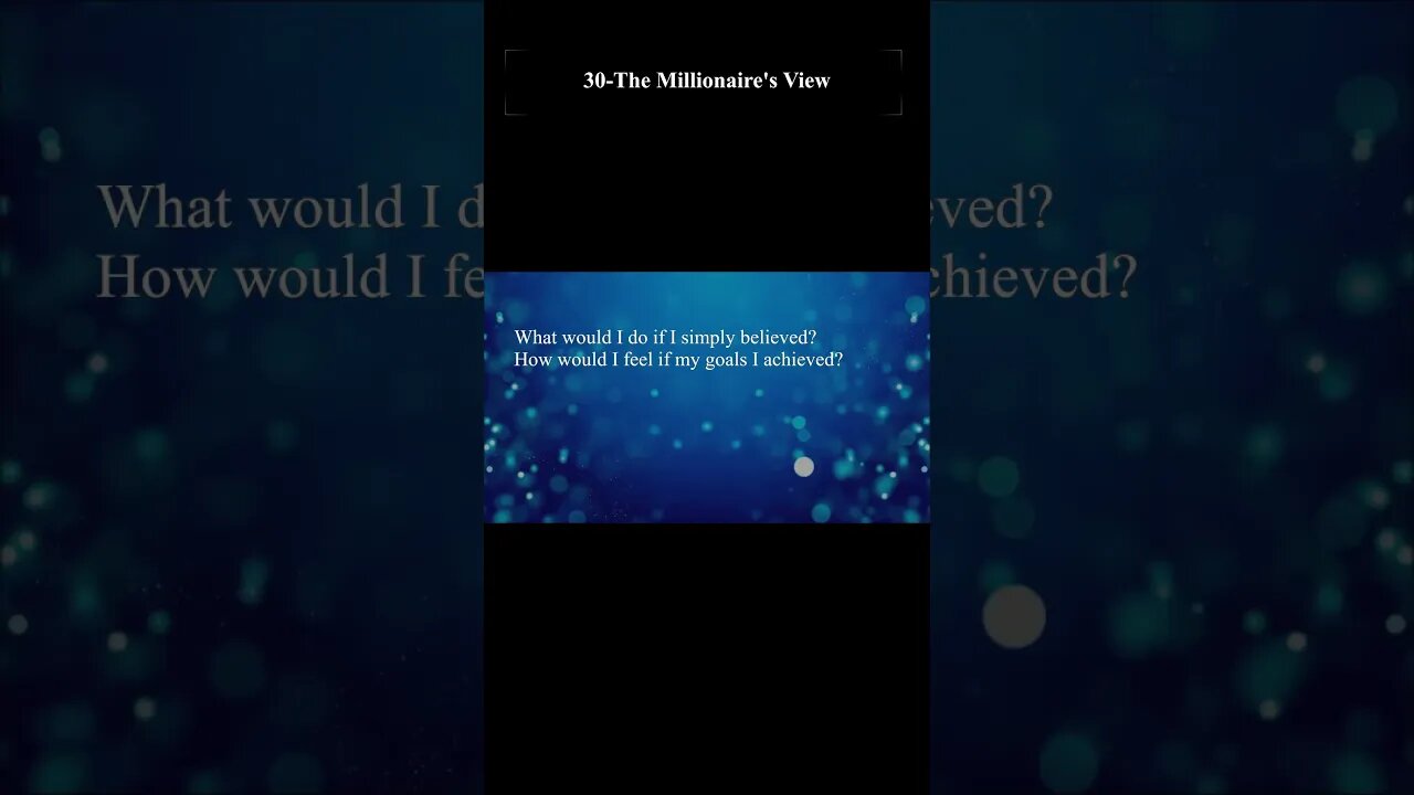 30-The Millionaire's View #short