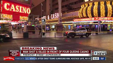 Update on shooting outside Four Queens