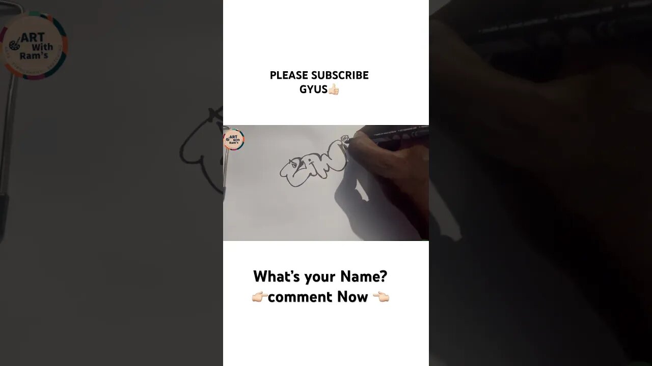 END’ graffiti drawing video ✍️ full video link in comment below 👇 check it guys keep supporting me