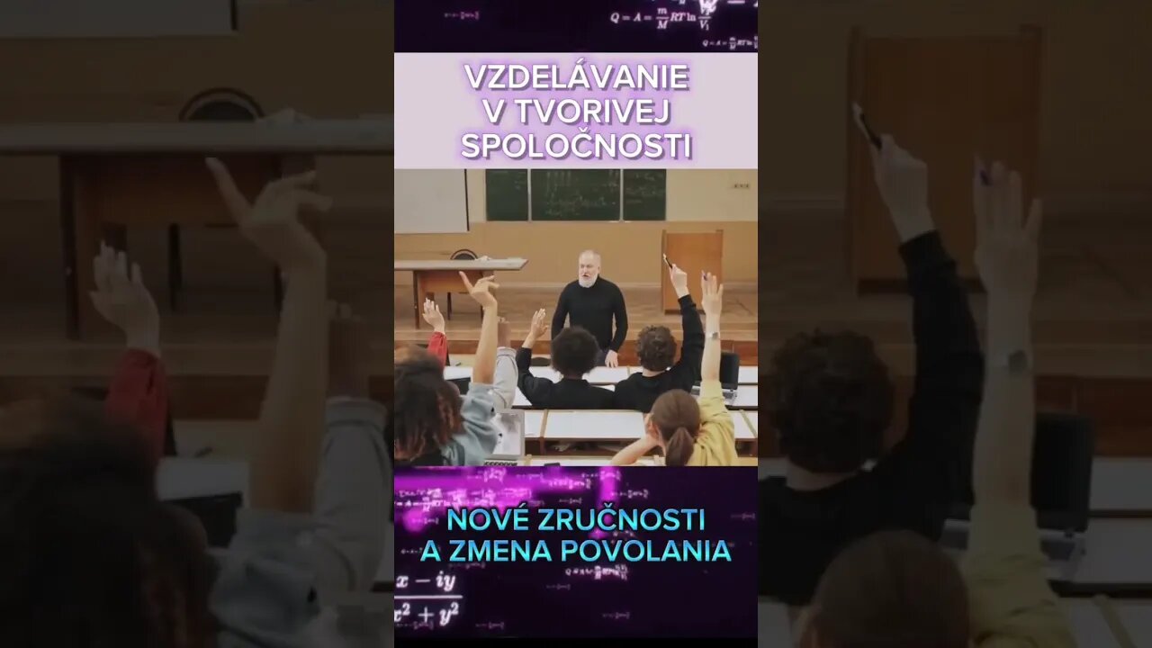 Vzdelávanie v Tvorivej spoločnosti