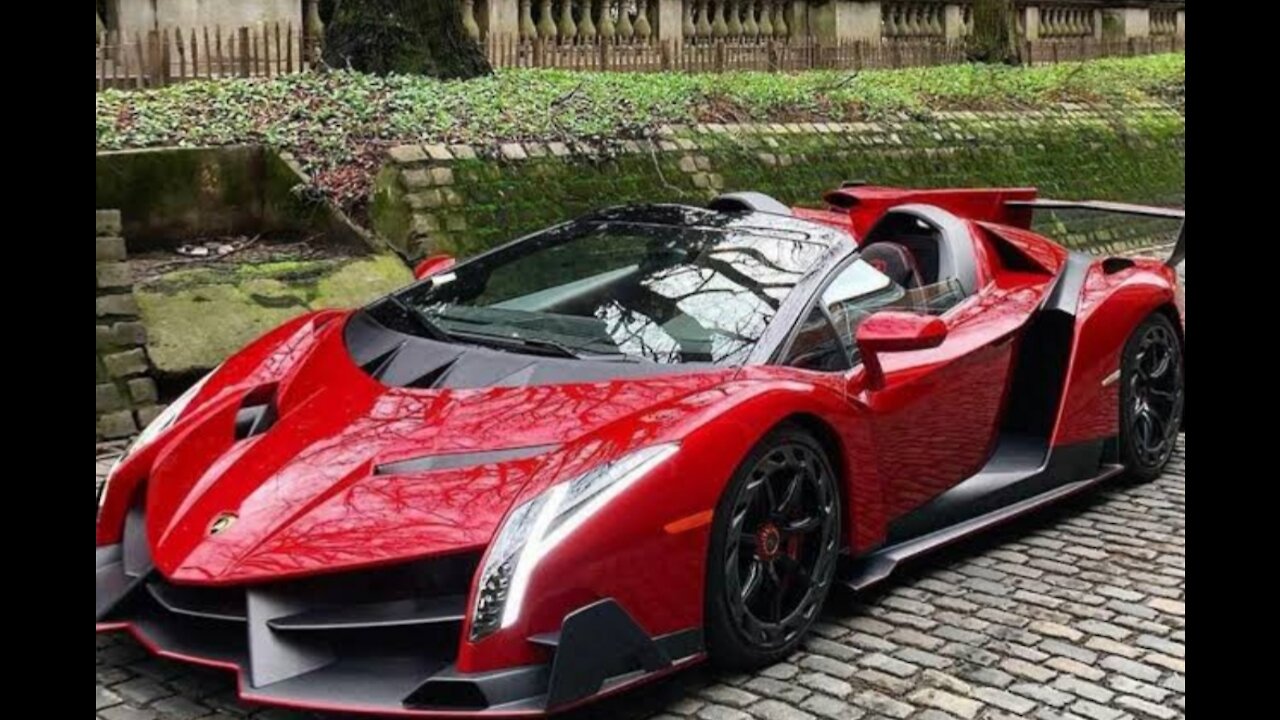 £3.4 Million Lamborghini Veneno Roadster: SPACESHIP SUPER-CAR