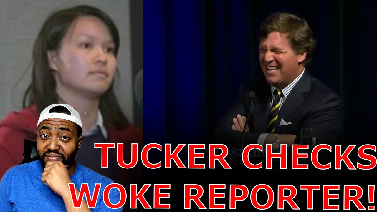 Tucker Carlson HUMILIATES WOKE Reporter After She To SMEAR Him As Racist For Telling The TRUTH!