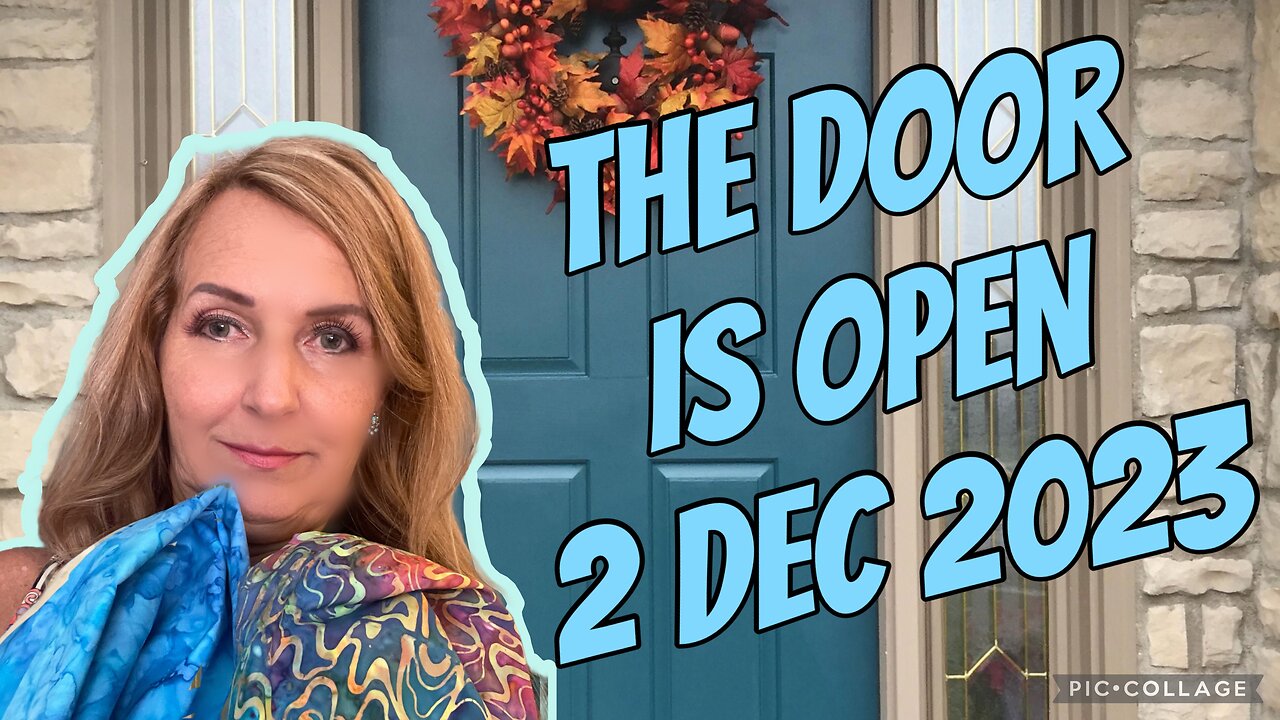 THE DOOR IS OPEN/ prophetic word/2 Dec 2023