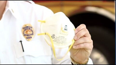 First responders reusing masks