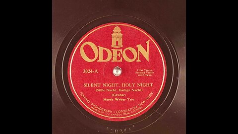 Silent Night, Holy Night (Stille Nacht, Heilige Nacht) - Marek Weber Trio