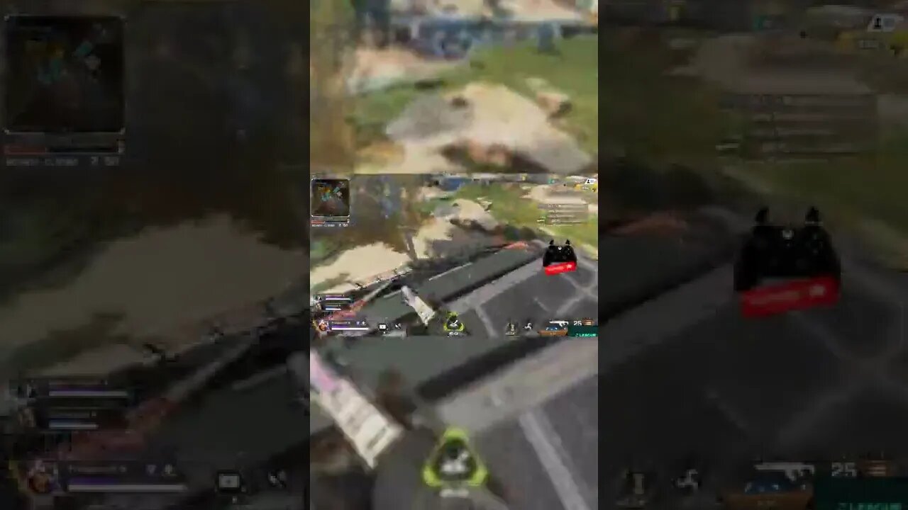 When that PK hits the booty #shorts #apexlegends