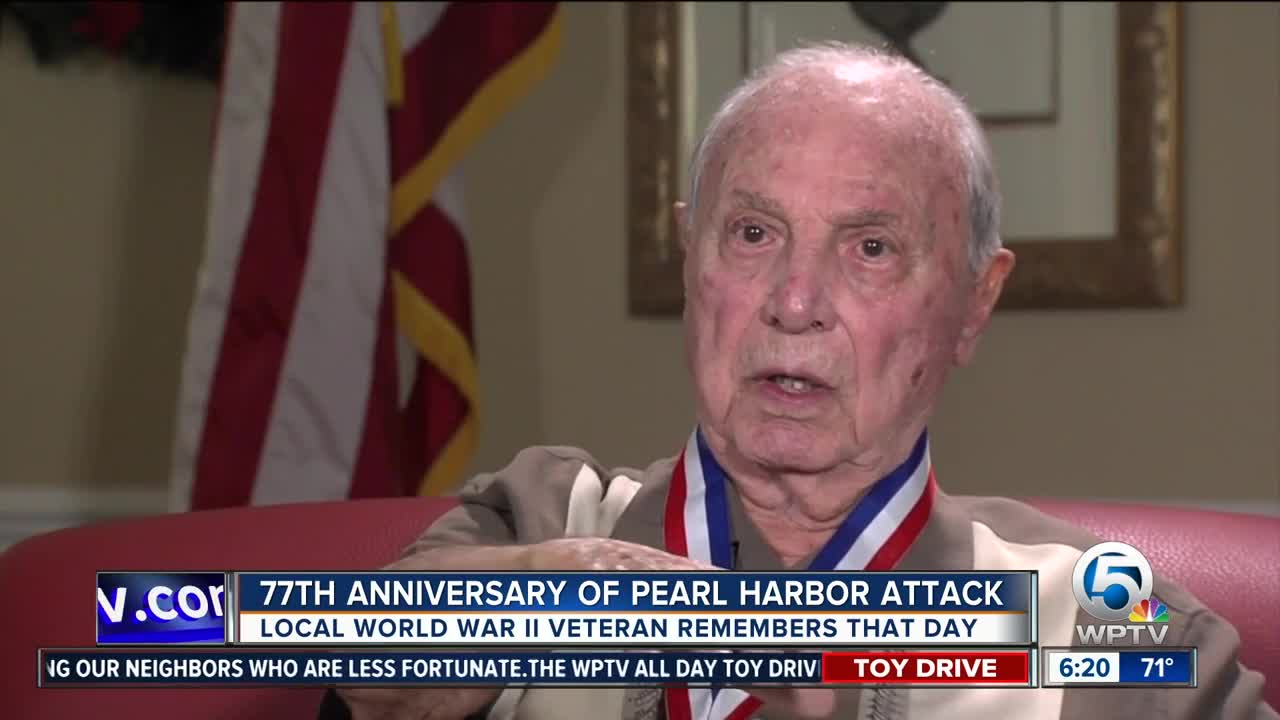 Veteran remembers Pearl Harbor