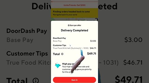 Doordash epic tips! #doordash