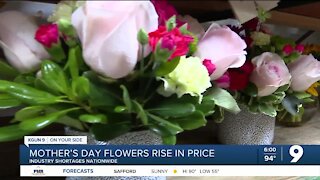 Mother’s Day flower sales seeing a rise in prices