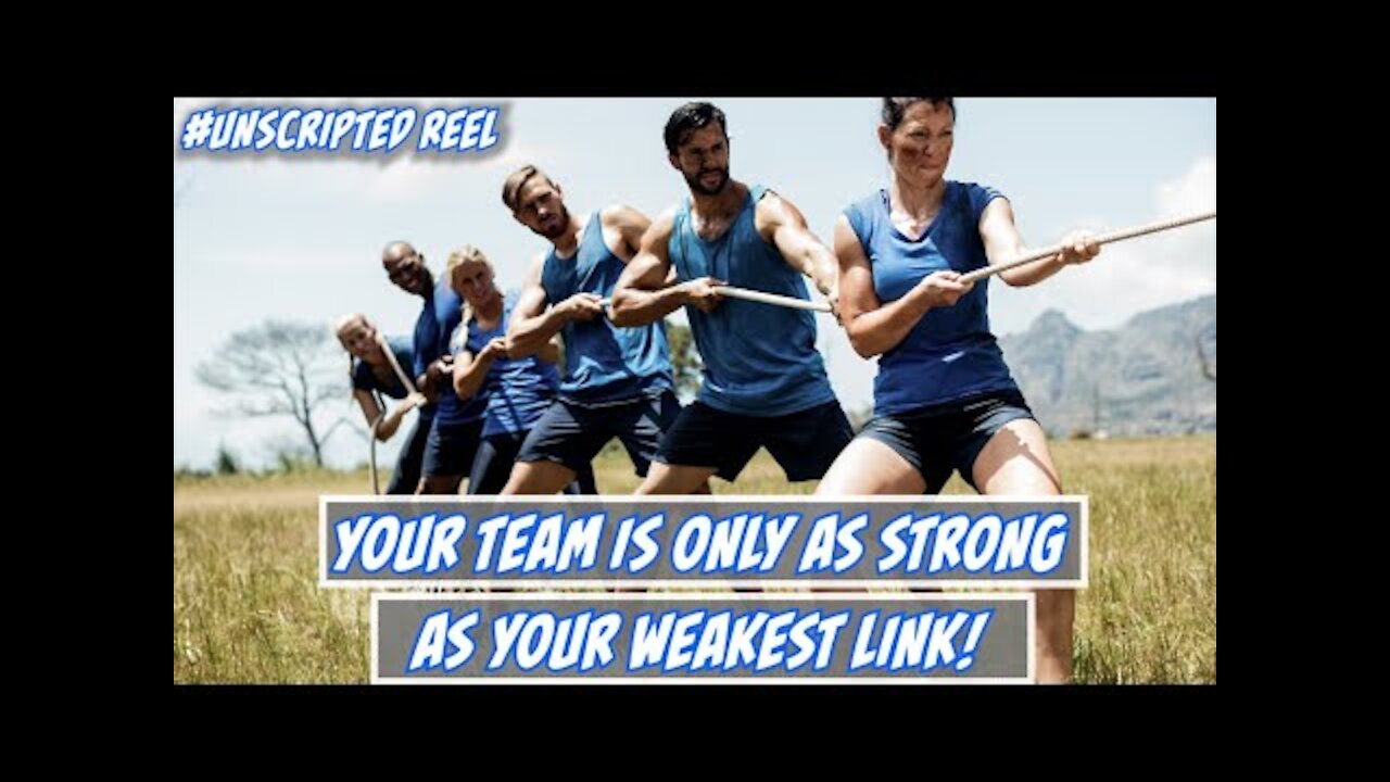 🎬 Unscripted Reel | Your team is only as strong as your weakest link!