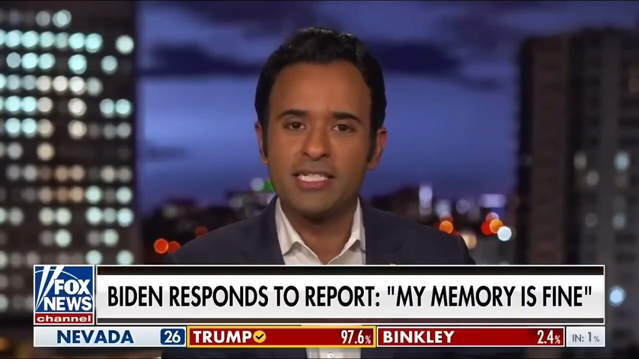 Vivek Ramaswamy: Biden Will NOT Be Democrat Nominee!