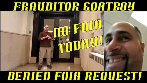 Frauditor GoatBoy Denied FOIA Request at Chicago Law Department!