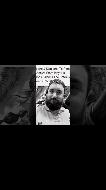 WotC says half-elves are racist because mixed heritage is racist by default. 🤦🏻‍♂️ #dnd5e