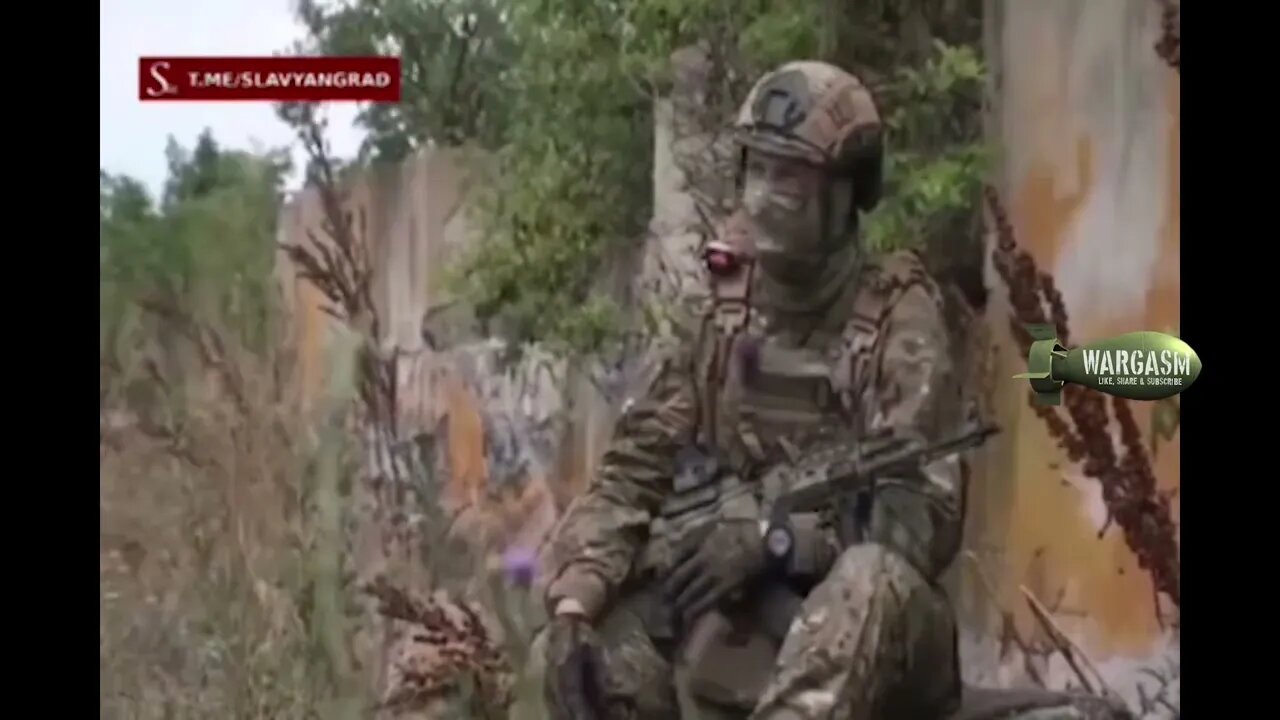 Russian platoon commander says lots of American voices are heard over the radio